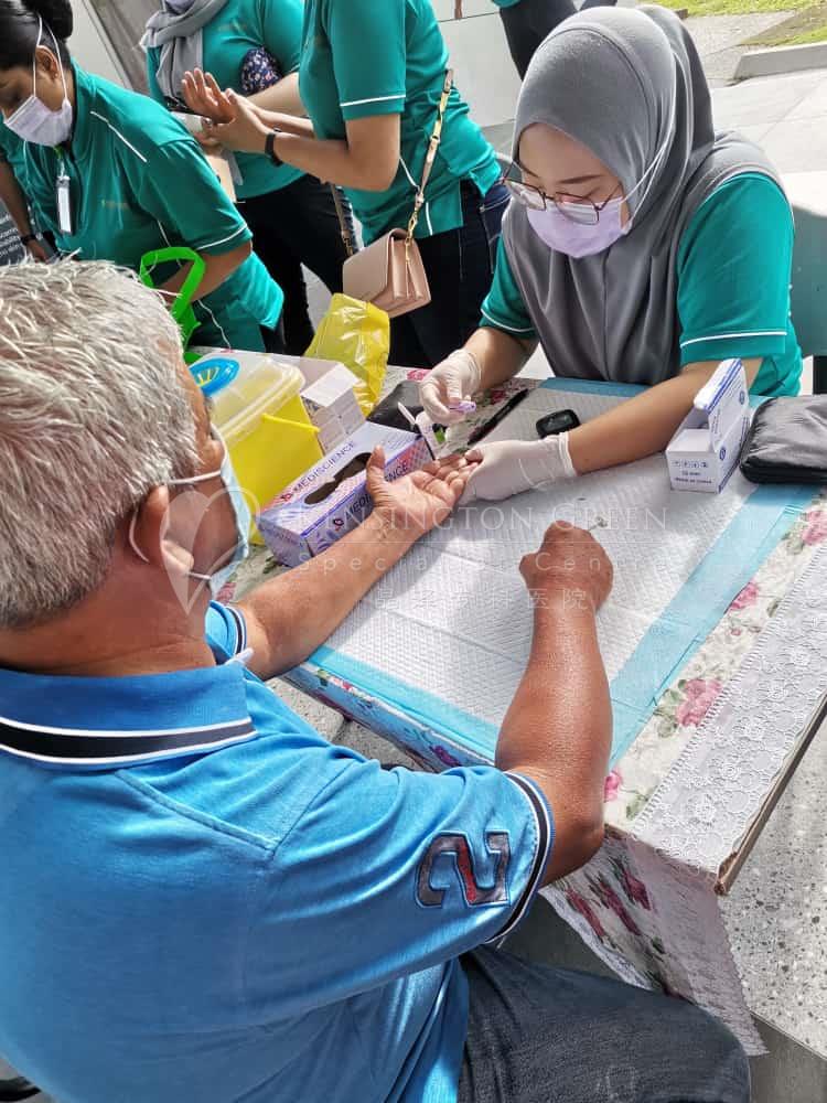 KGSC Health Screening, Medical Information Sharing & Kids Coloring Contest at Rumah Iskandar Malaysia