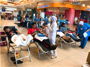 KGSC Blood Donation Drive At Aeon Bukit Indah